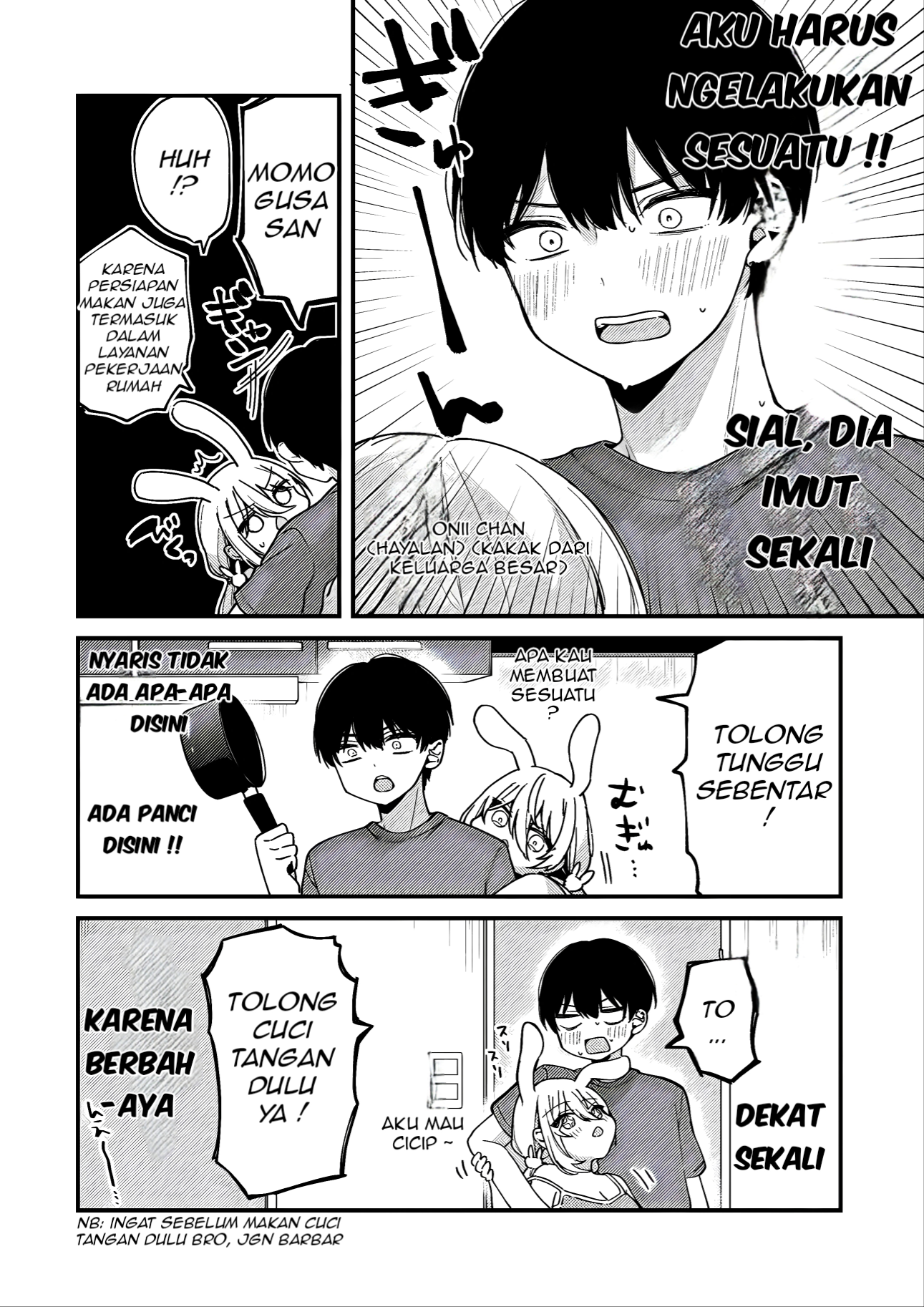 Momogusa-san ga Monogusa Sugiru!! Saya Akhirnya Mengunjungi Kamar Seorang Gadis Cantik yang Super Malas 第10页