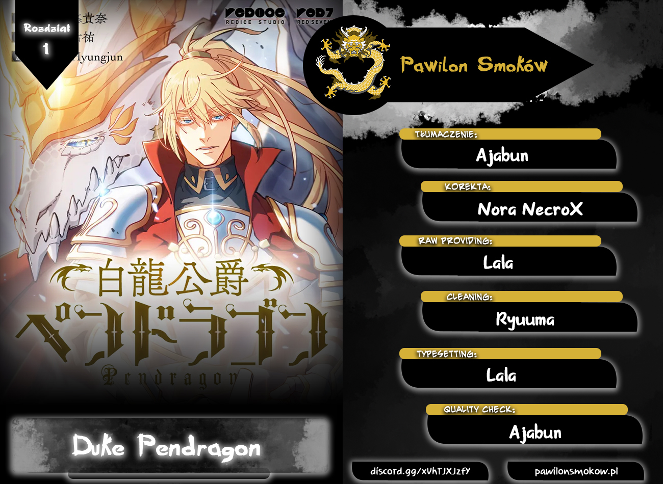 Duke Pendragon: Master of the White Dragon 第1页