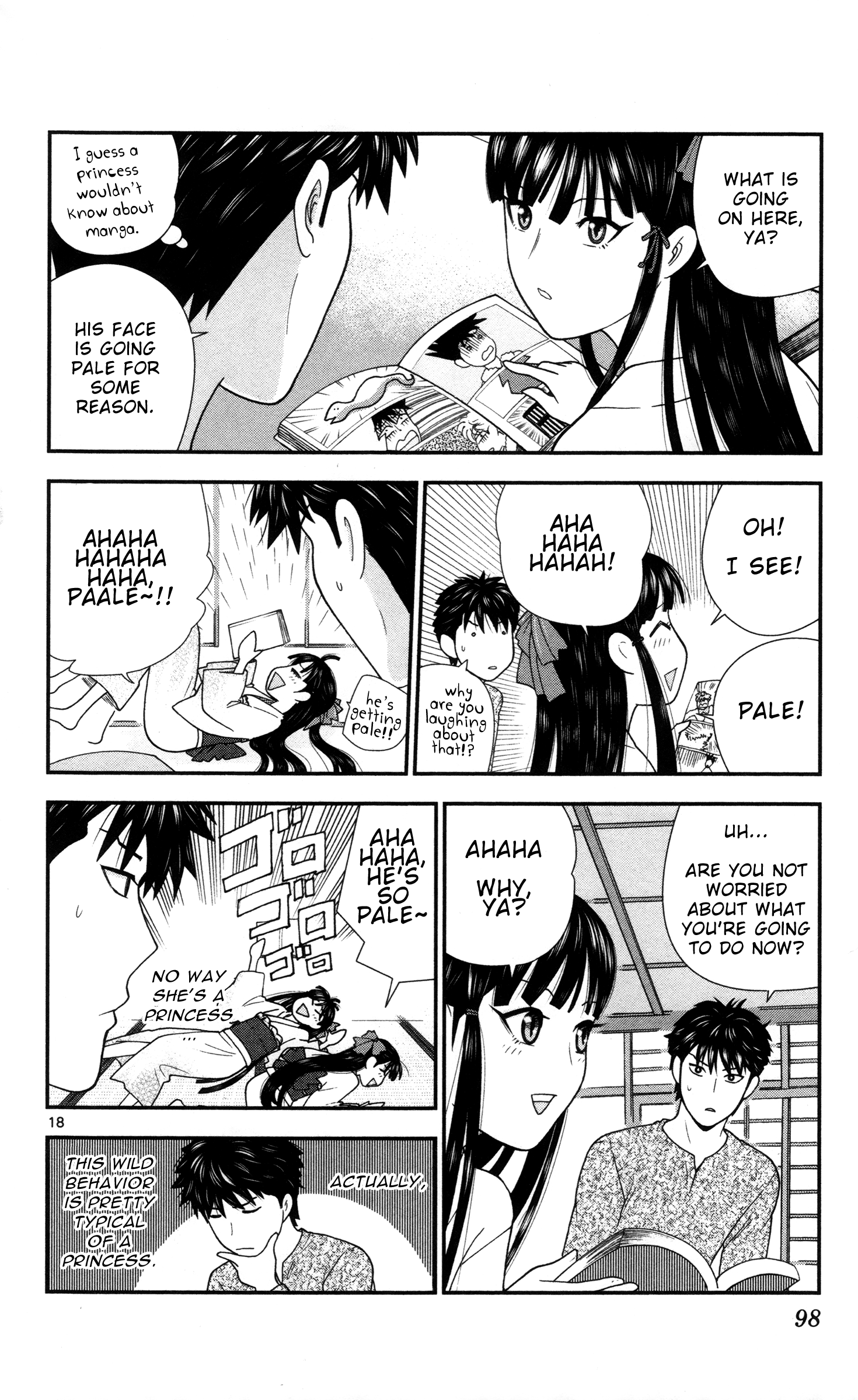 Miss Hiiragi is Looking for Herself Something Funny 第18页