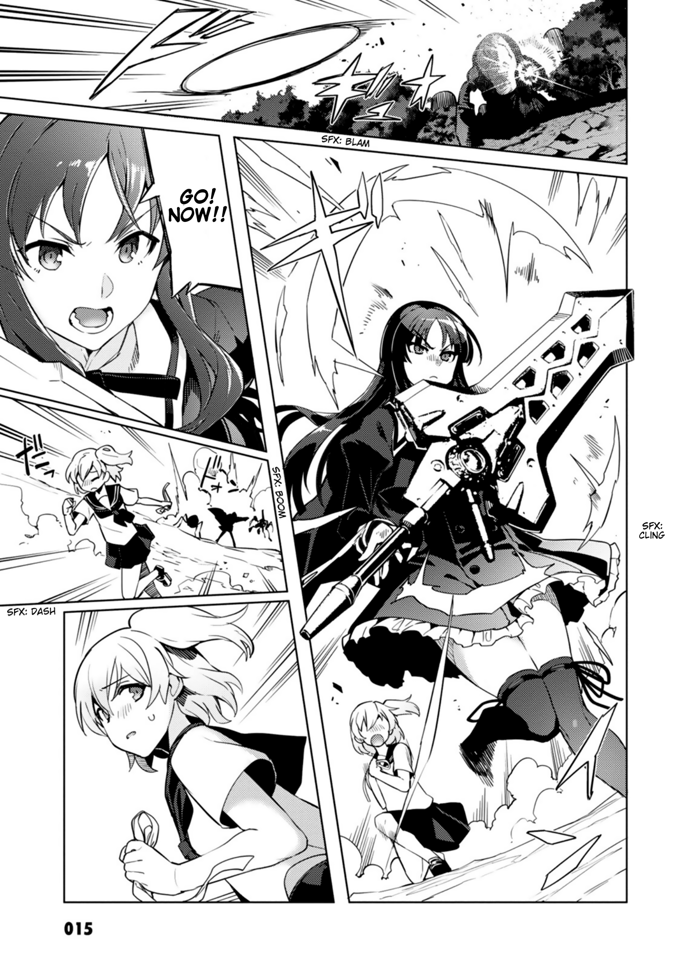 Assault Lily: League of Gardens -full bloom- I, Hitotsuyanagi Riri, Will Become a Lily! 第11页