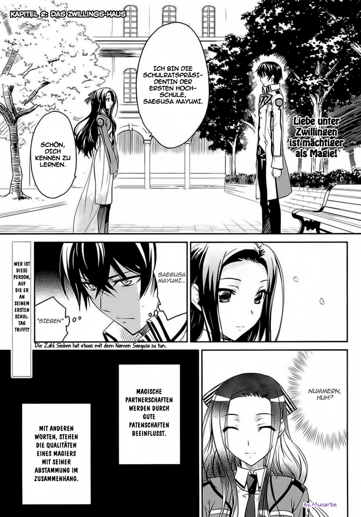 Mahouka Koukou no Rettousei - Nyuugaku-hen Das Zwillings-Haus 第1页