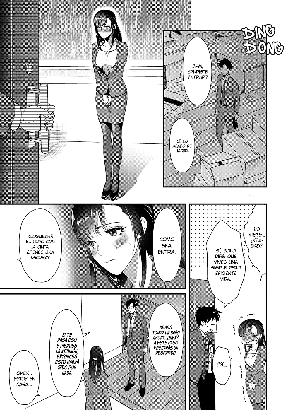 Tsuki 50-man Moratte mo Ikigai no nai Tonari no Onee-san ni 30-man de Yatowarete "Okaeri" tte Iu Oshigoto ga Tanoshii Mi vecina Saotome 第17页