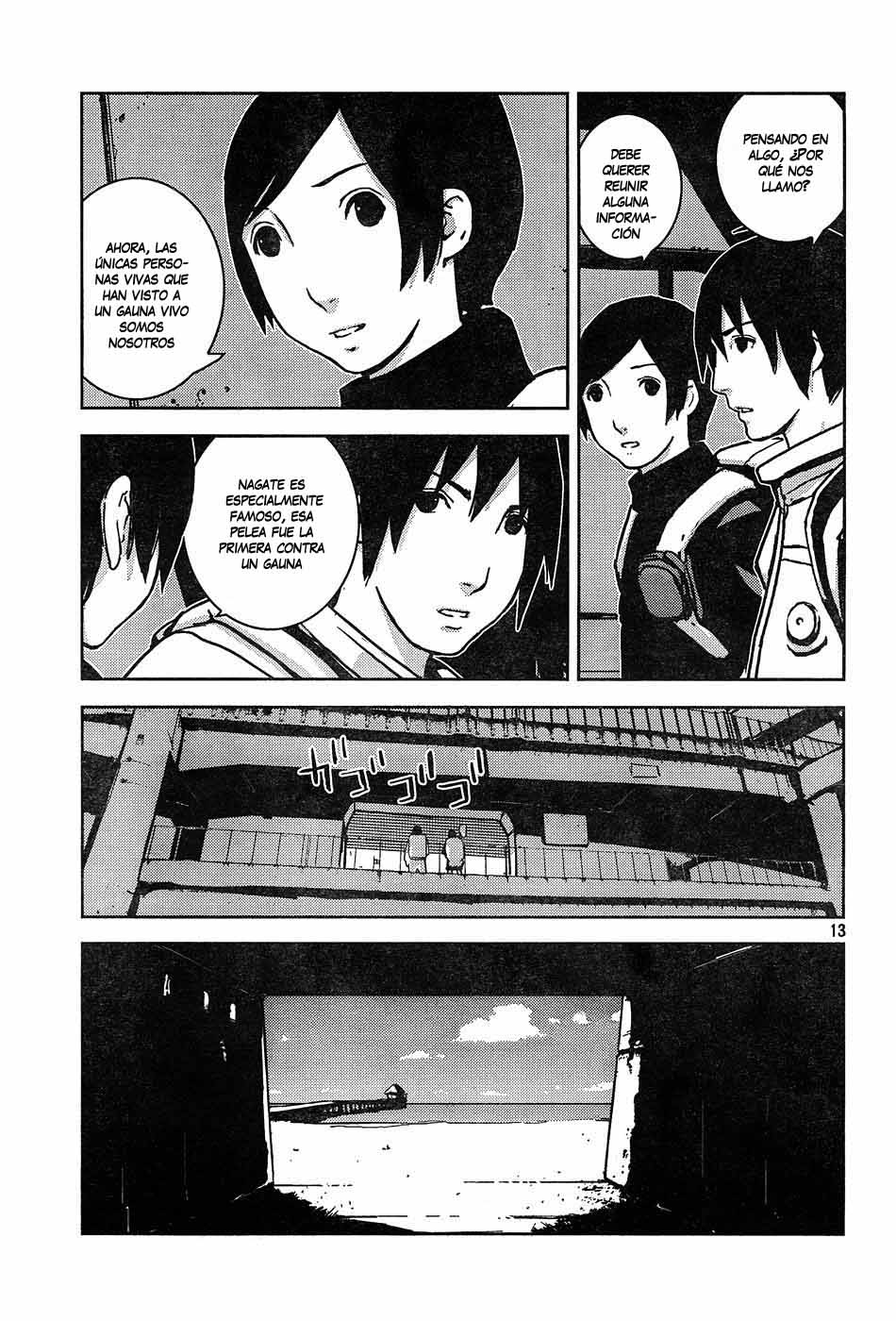 Knights of Sidonia La gloria de Akai Mochikuni 第14页