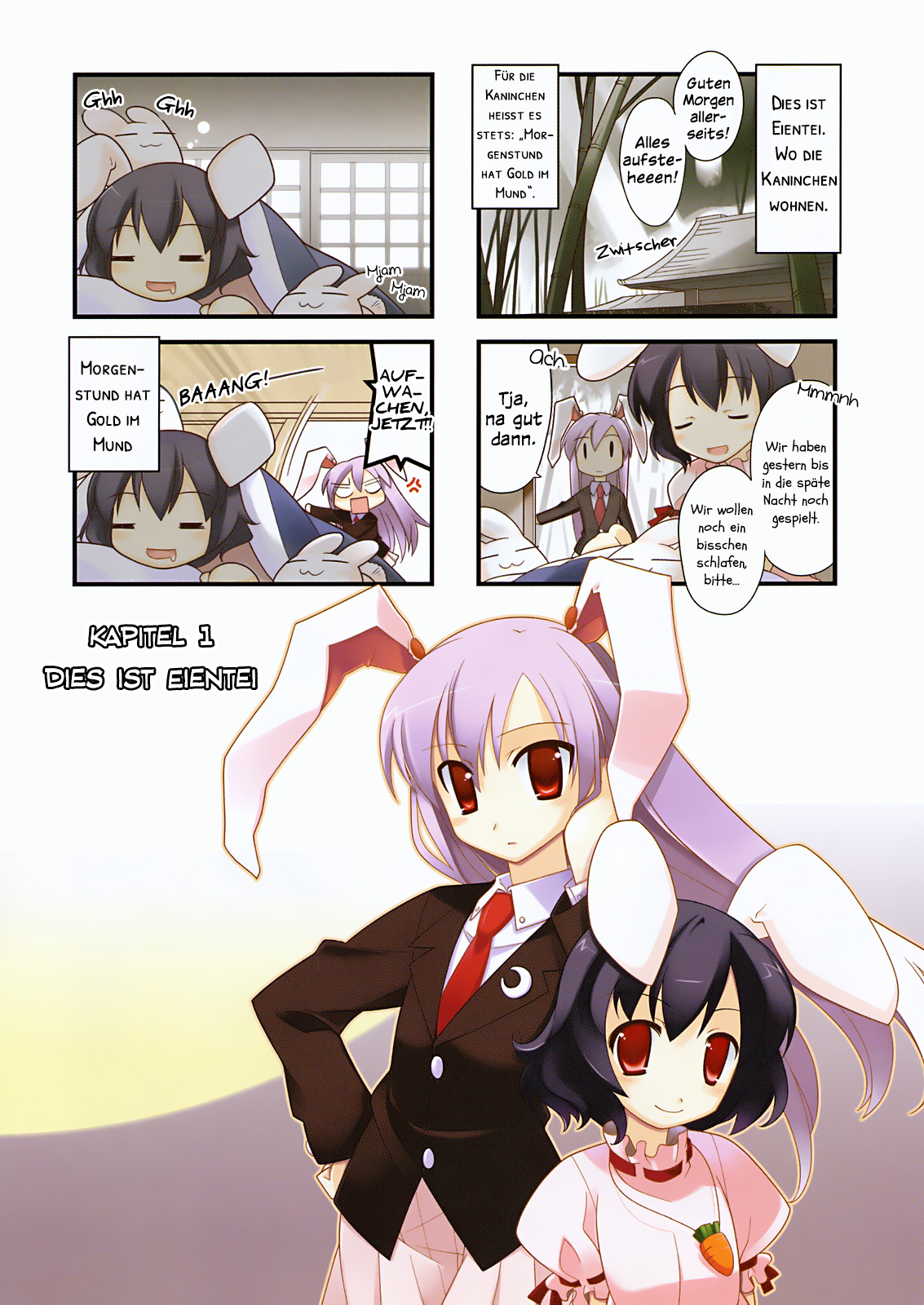 Touhou Bougetsushou ~ Tsuki no Inaba to Chijou no Inaba Dies ist Eientei 第6页