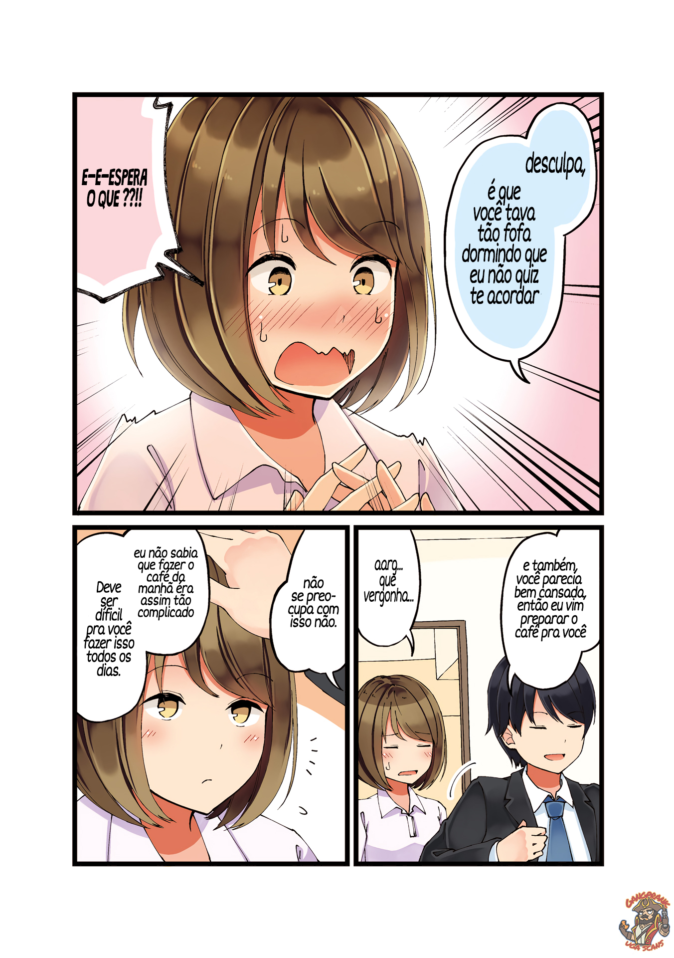 Koi ga Fuufu ni Naru Mae Ni Eu dormi demais e meu noivo agradeceu por isso. 第4页