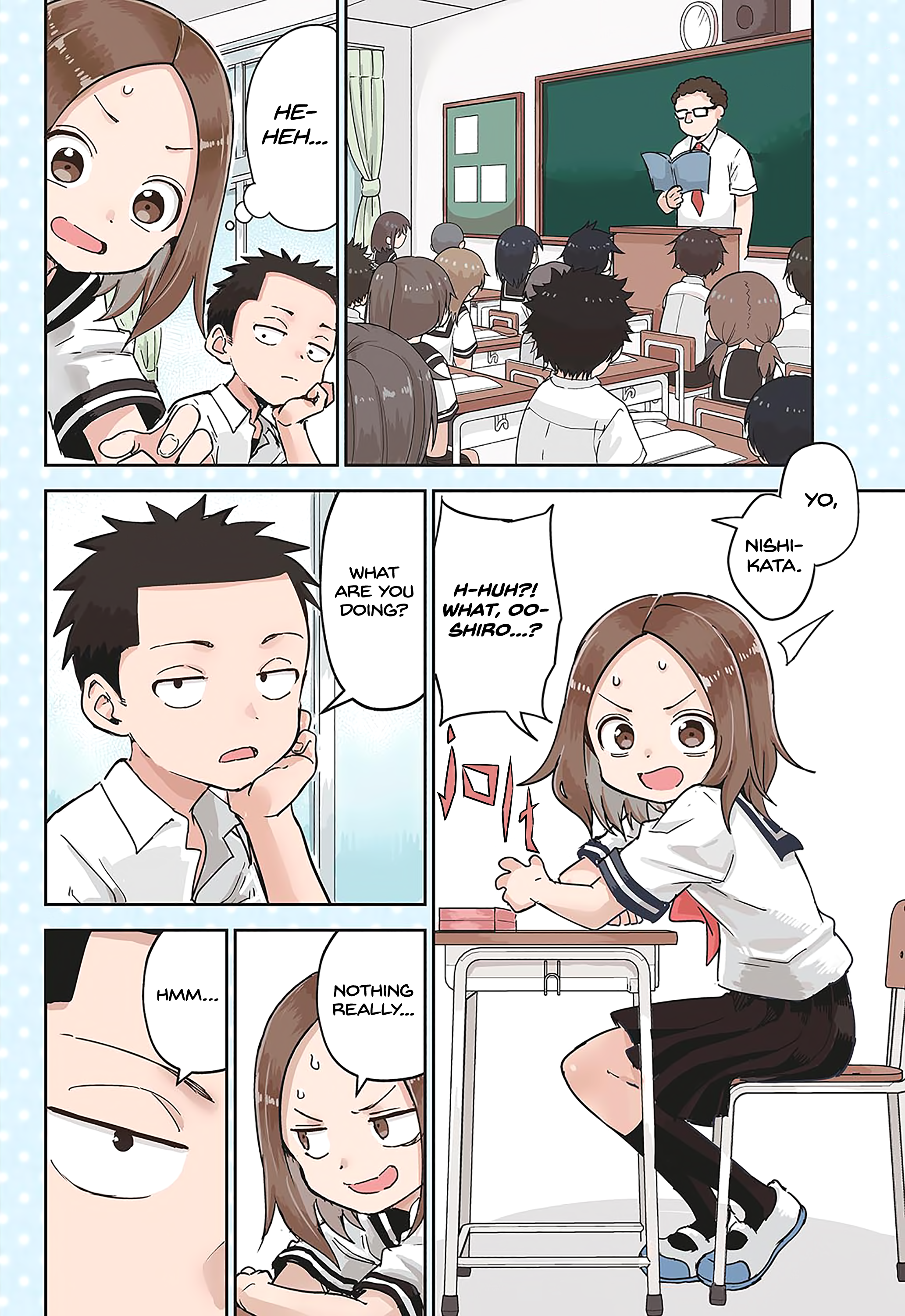 Karakai Jouzu (?) no Nishikata-san The Beginning 第2页
