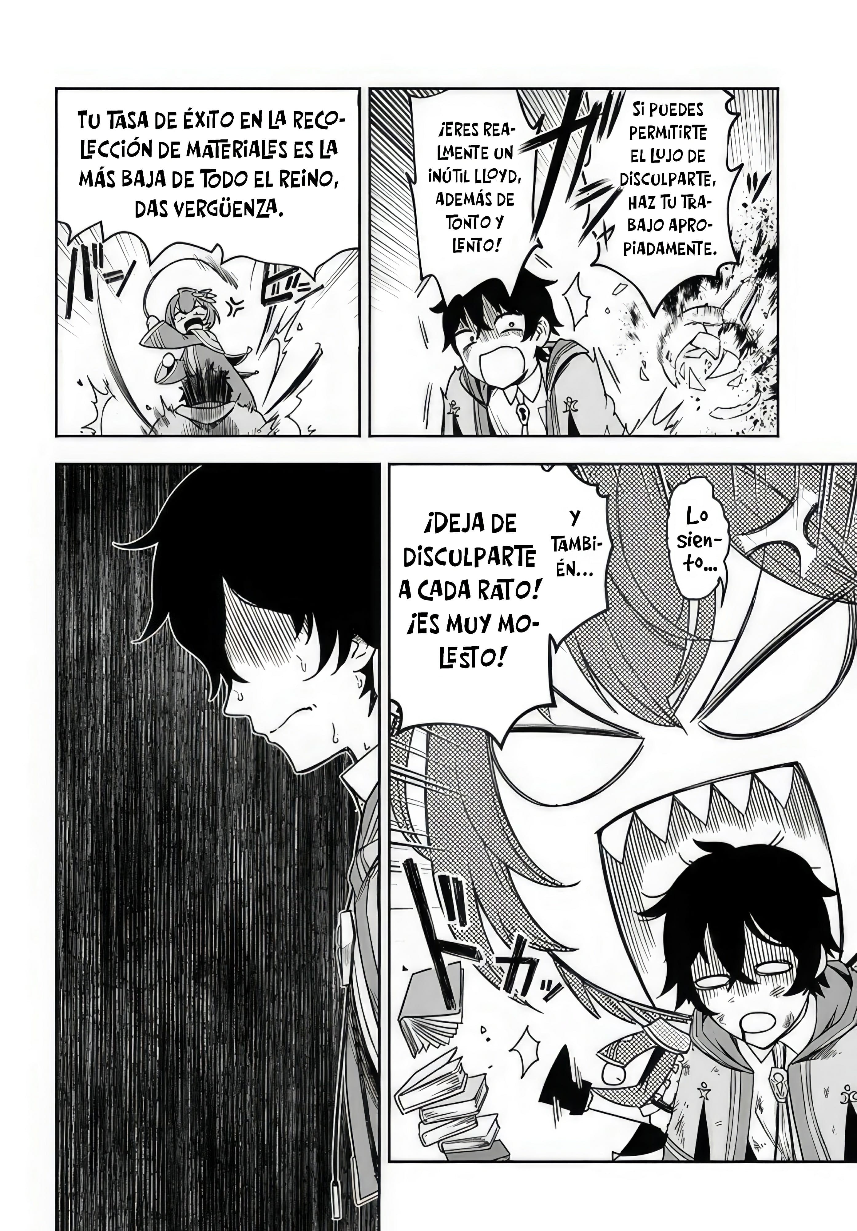 Ore Igai Dare mo Saishu Dekinai Sozai na no ni "Sozai Saishuritsu ga Hikui" to Pawahara suru Osananajimi Renkinjutsushi to Zetsuen shita Senzoku Madoushi, Henkyou no Machi de Slow Life wo Okuritai. Una Genio Alquimista y Un Asistente Incompetente 第9页