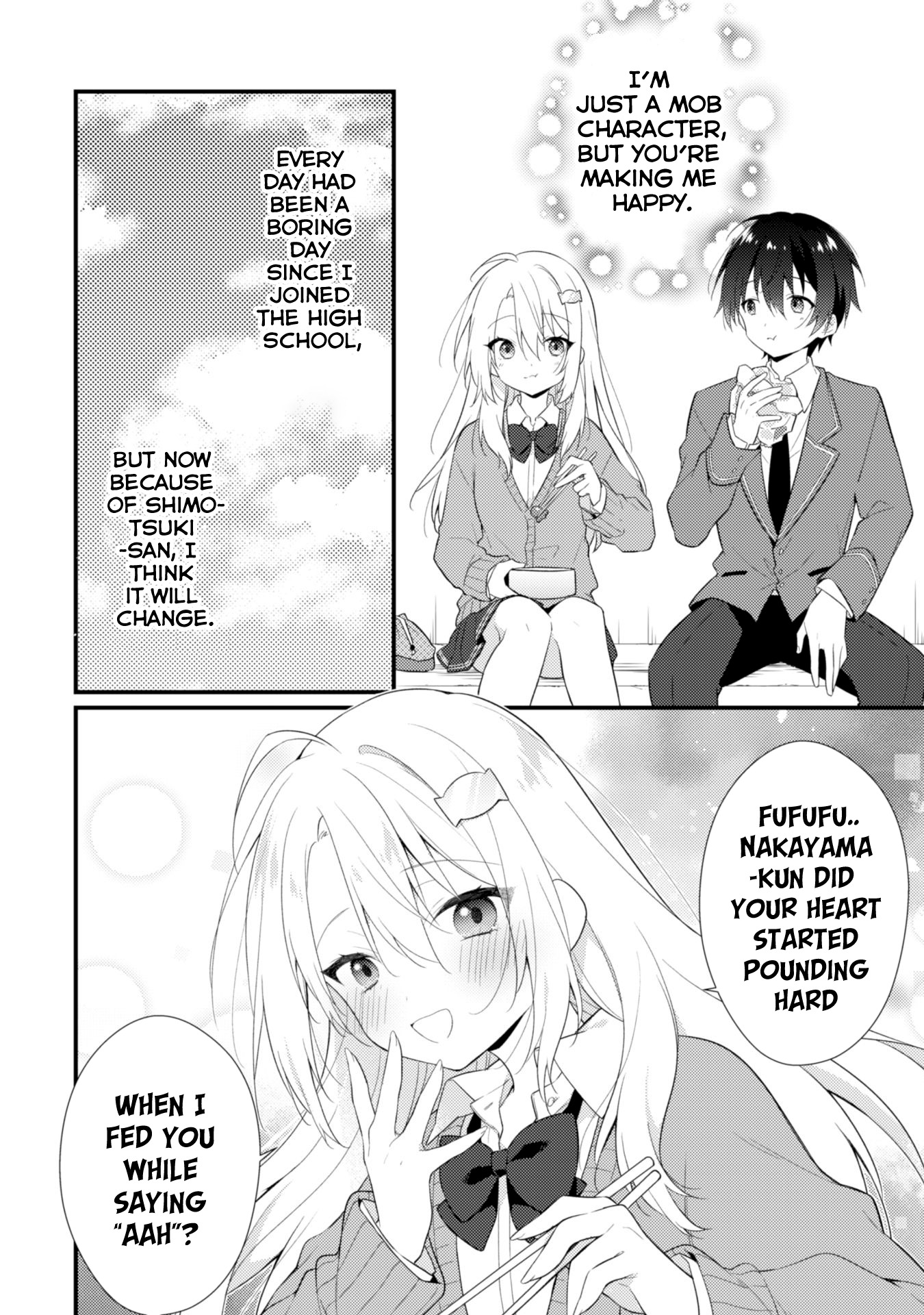 Shimotsuki-san wa Mobu ga Suki: Hitomishiri na Kanojo wa Ore ni Dake Dere Amai Vol. 1 Ch. 2 第19页
