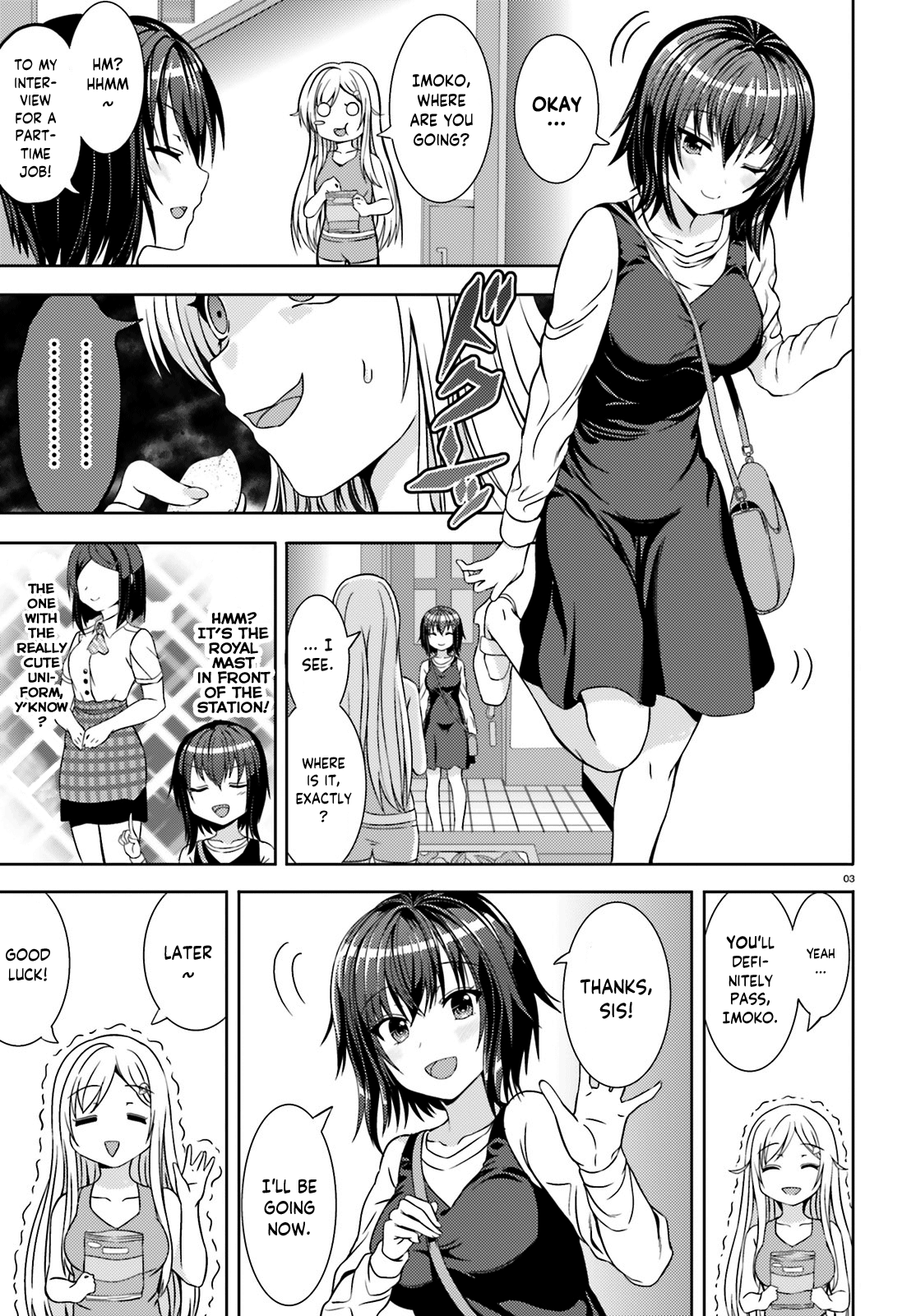 Neeko wa Tsurai yo The Neet when feeling threatened by her own little sister 第4页