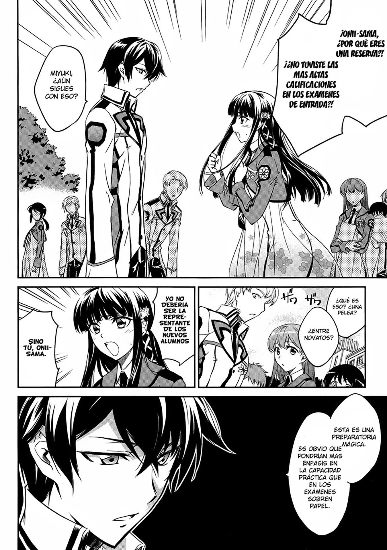 Mahouka Koukou no Rettousei - Nyuugaku-hen Inteligente hermana menor, tonto hermano mayor 第18页