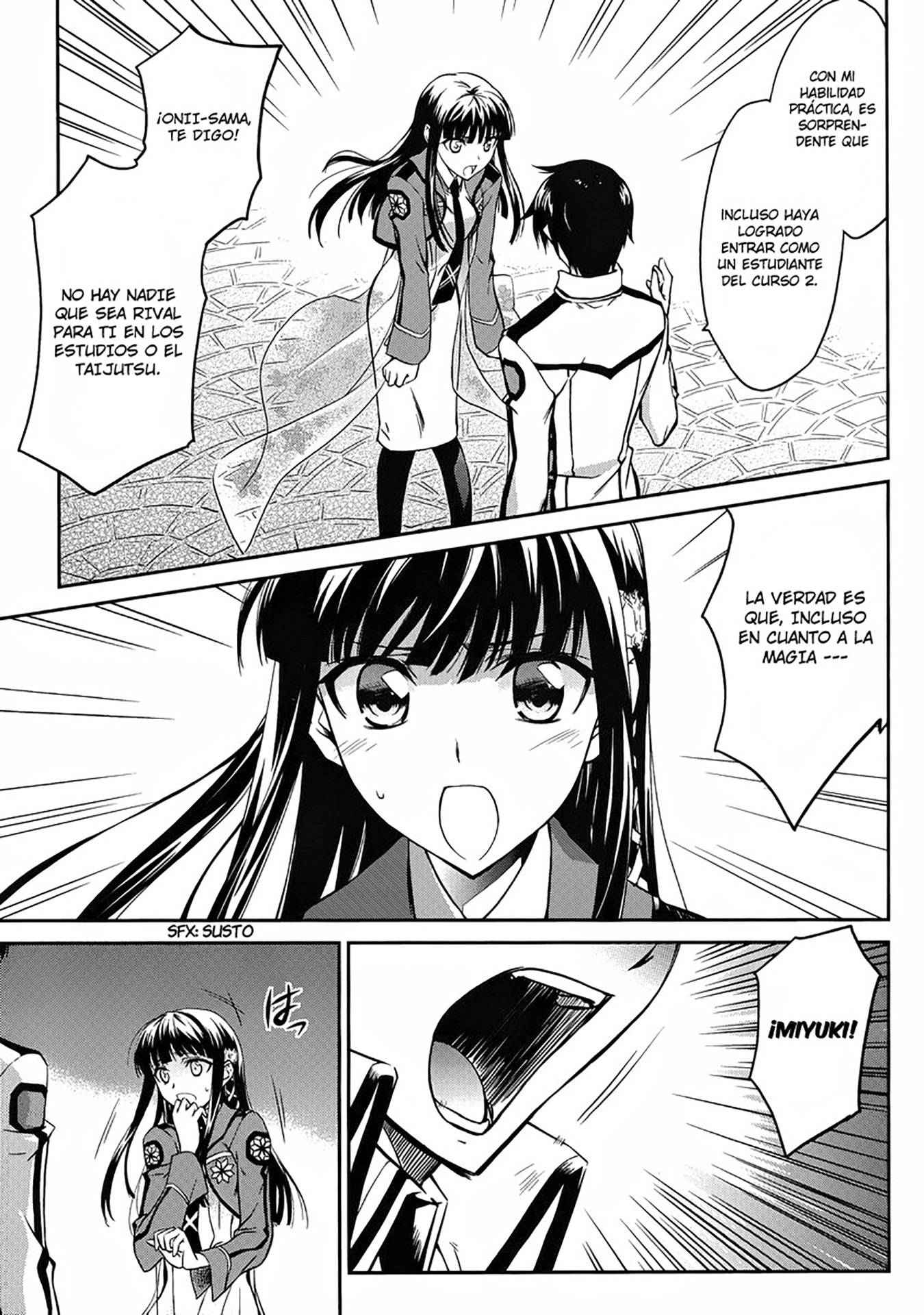 Mahouka Koukou no Rettousei - Nyuugaku-hen Inteligente hermana menor, tonto hermano mayor 第19页