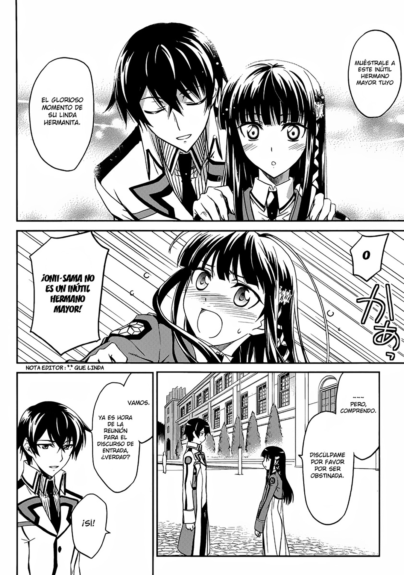 Mahouka Koukou no Rettousei - Nyuugaku-hen Inteligente hermana menor, tonto hermano mayor 第24页