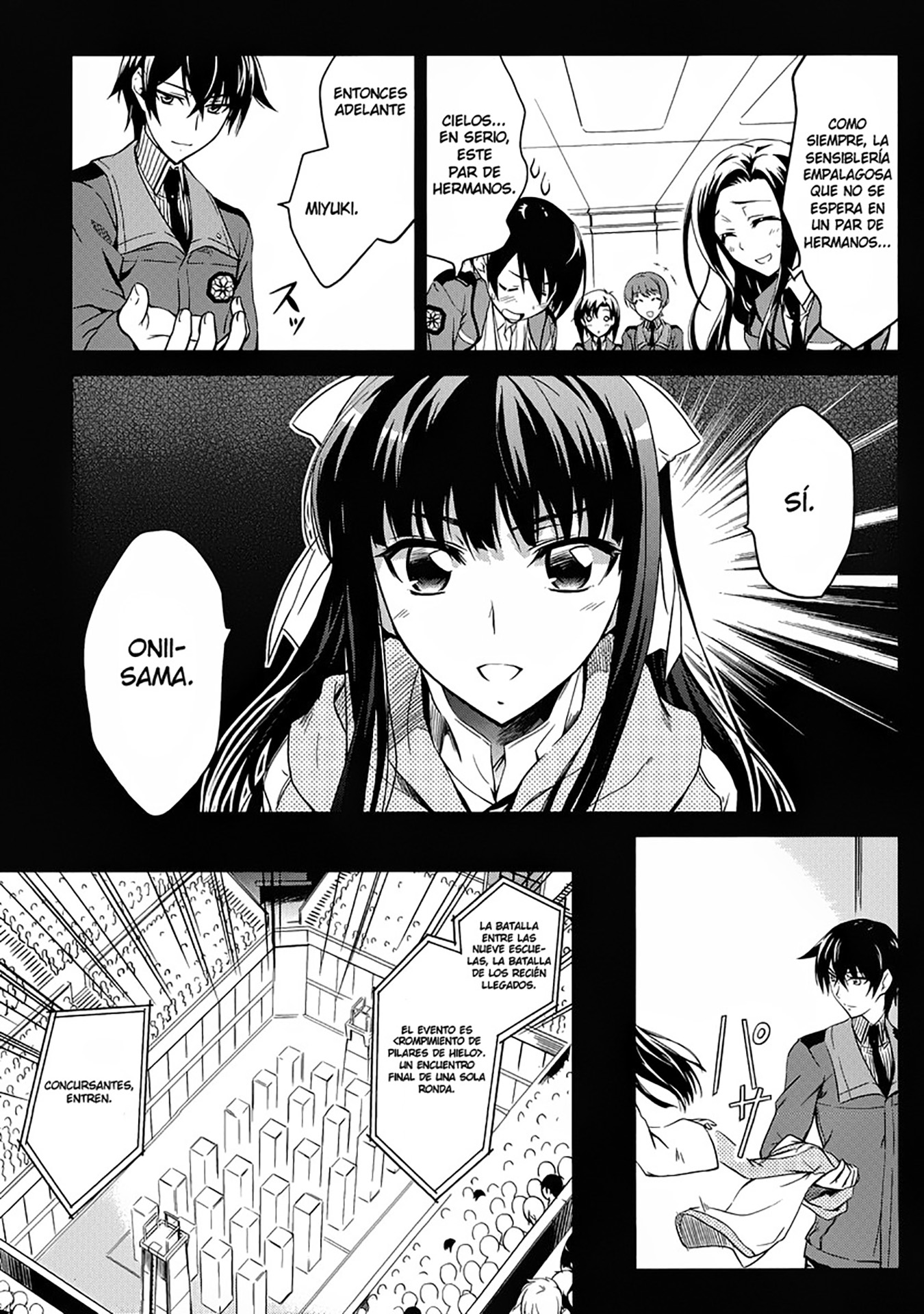 Mahouka Koukou no Rettousei - Nyuugaku-hen Inteligente hermana menor, tonto hermano mayor 第7页