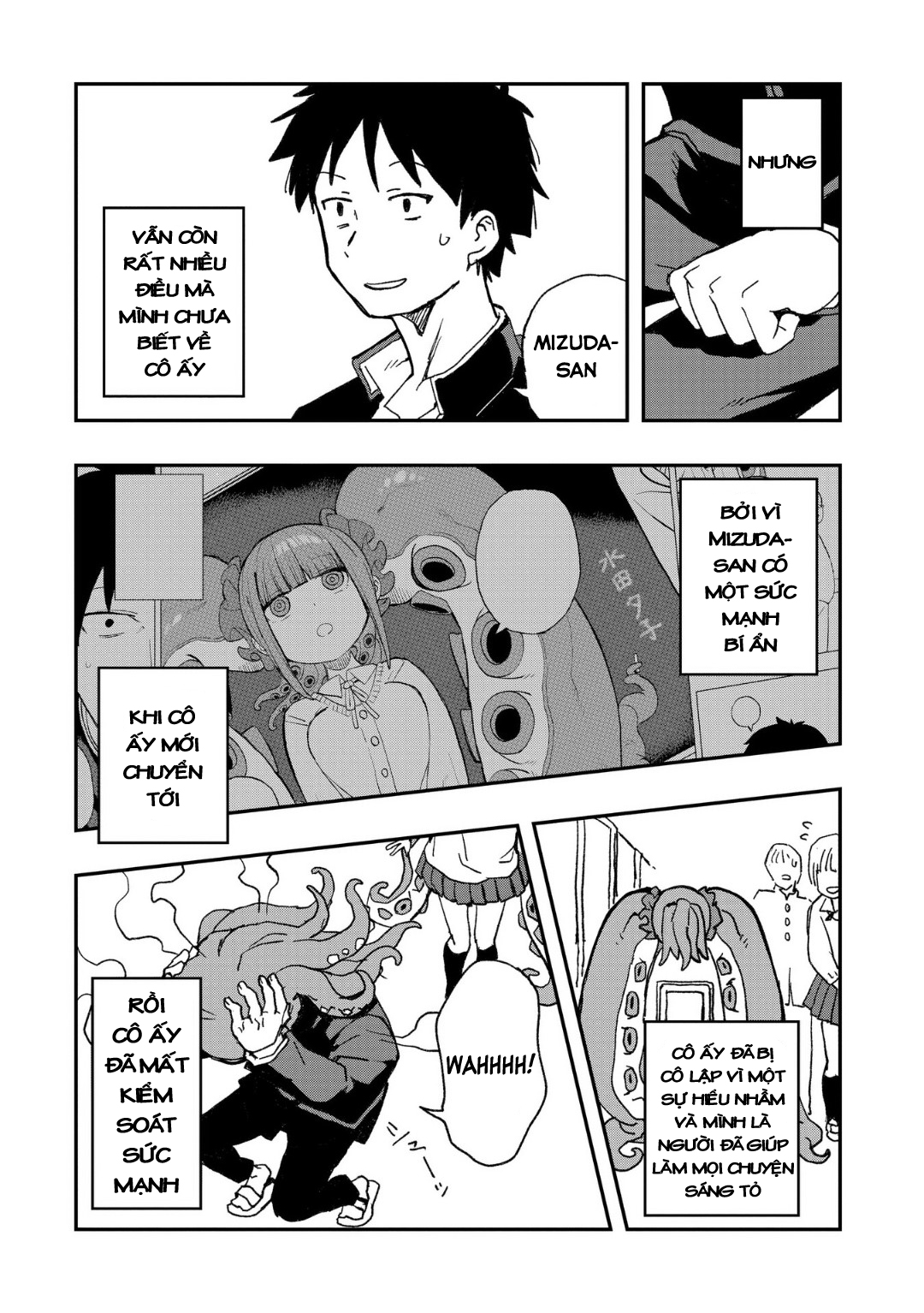 Mizudako-chan kara wa Nigerarenai! Chap 1: Đuổi bắt và tình yêu 第8页