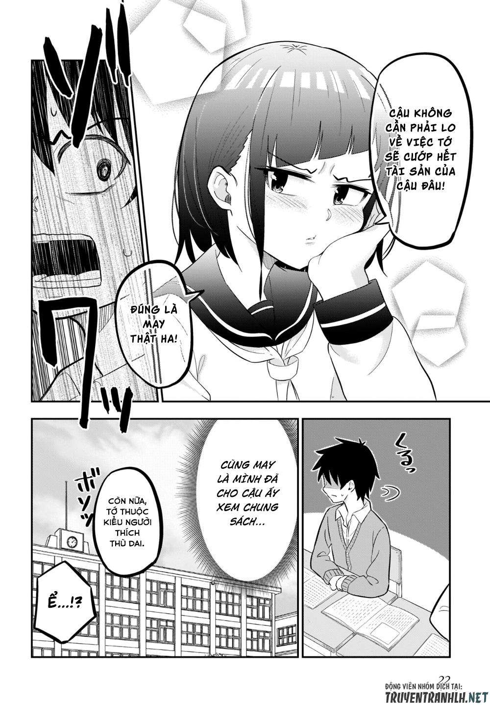 Classmate no Tanaka-san wa Sugoku Kowai Vol. 1 Ch. 2 第5页