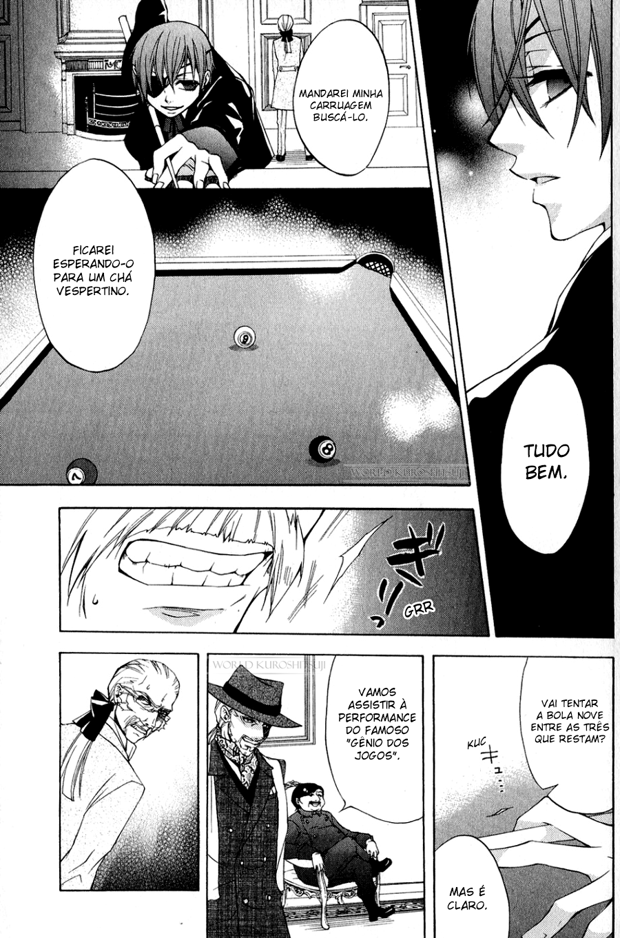 Kuroshitsuji Esse Mordomo, Tão Poderoso! 第11页