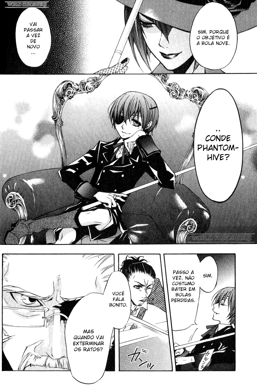 Kuroshitsuji Esse Mordomo, Tão Poderoso! 第8页