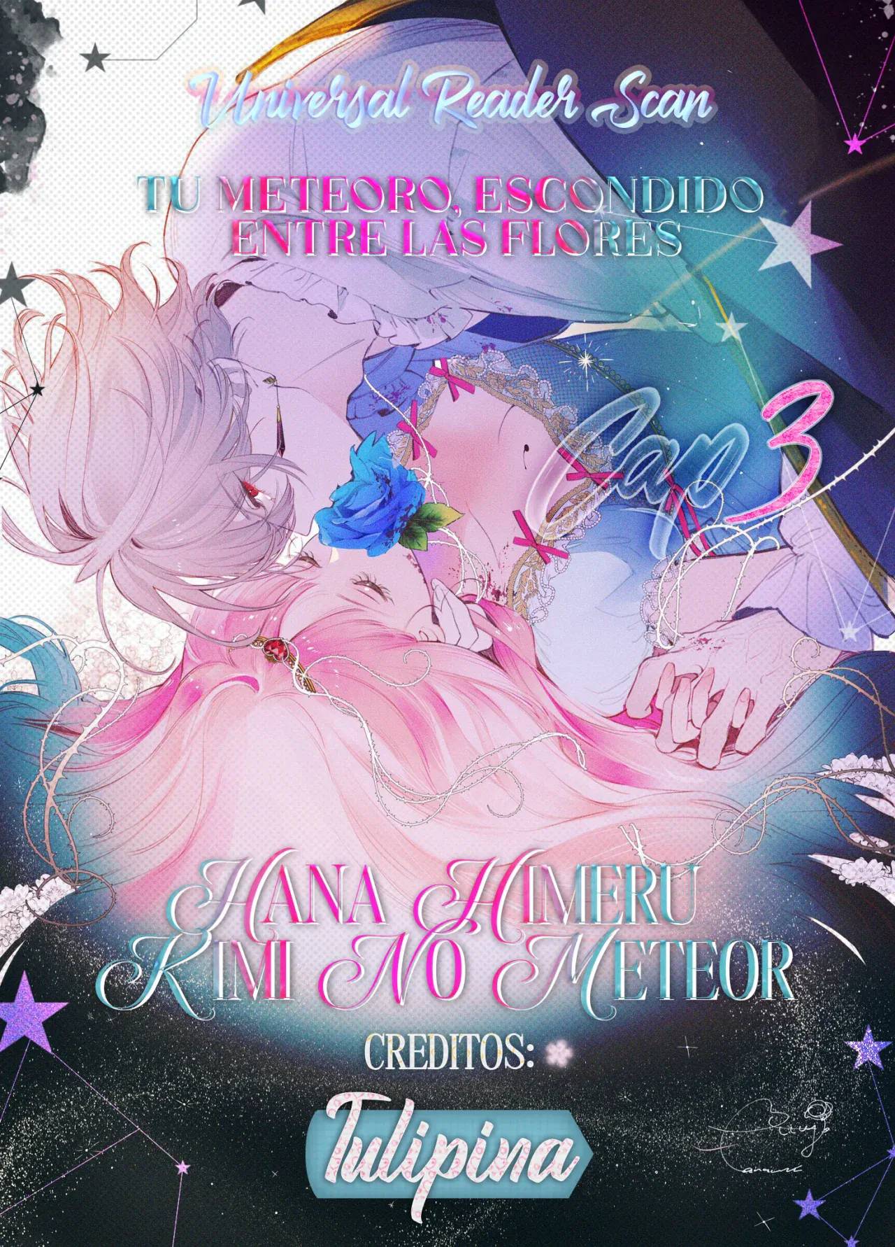 Hana Himeru Kimi no Meteor Chica boca abajo 第1页