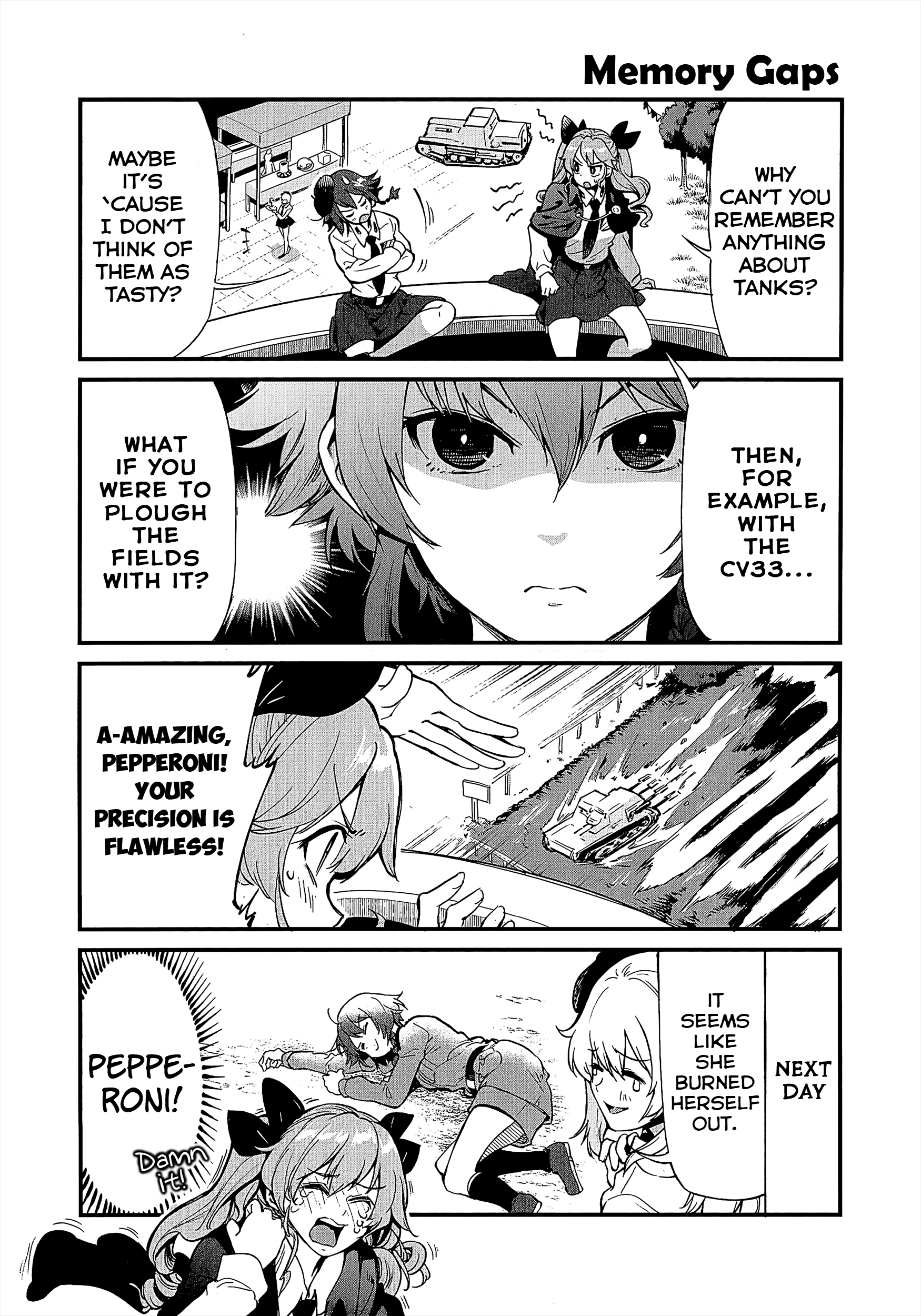 Girls Und Panzer: Avanti! Anzio High School Chapter 1 (HQ) 第13页