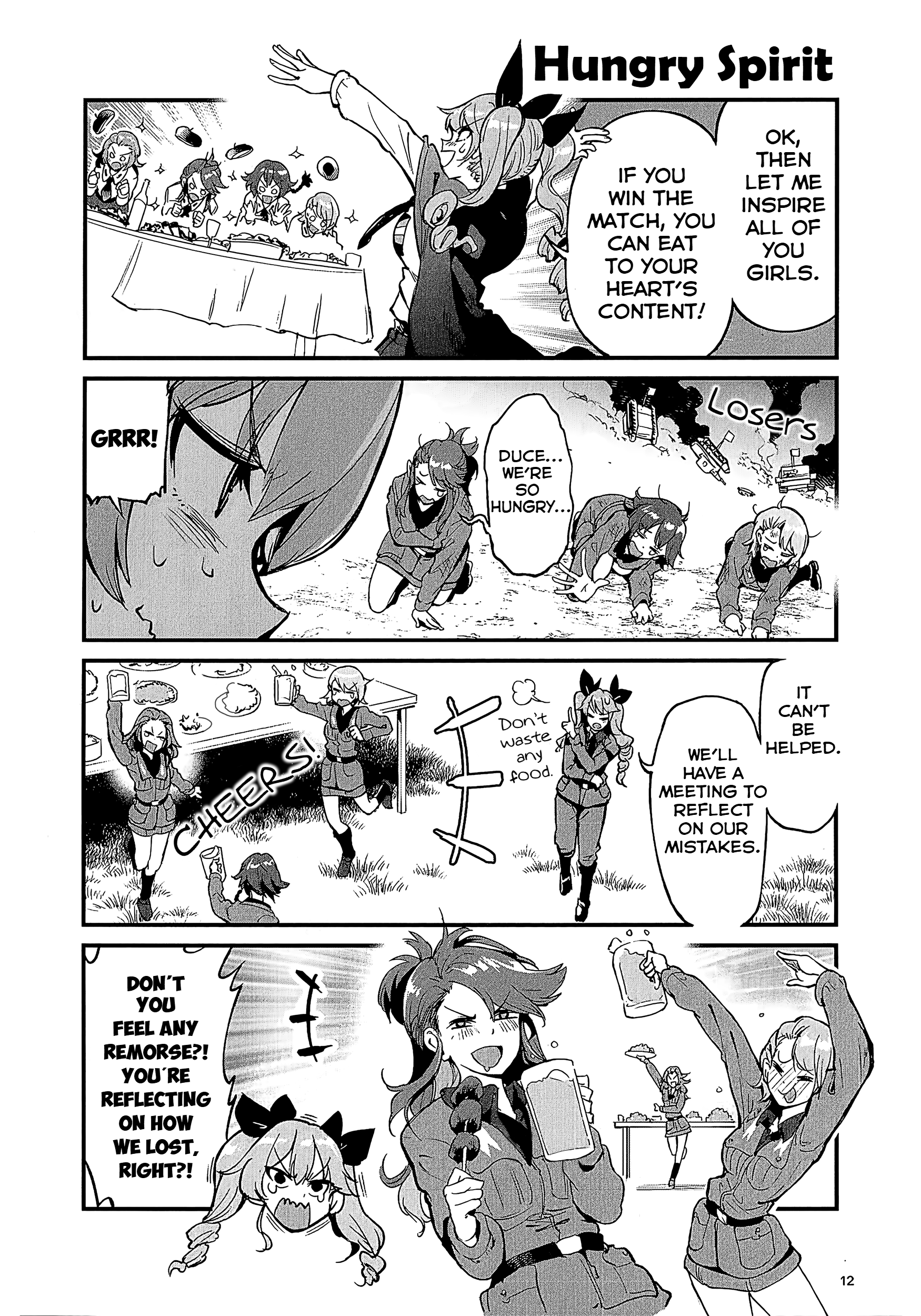 Girls Und Panzer: Avanti! Anzio High School Chapter 1 (HQ) 第14页
