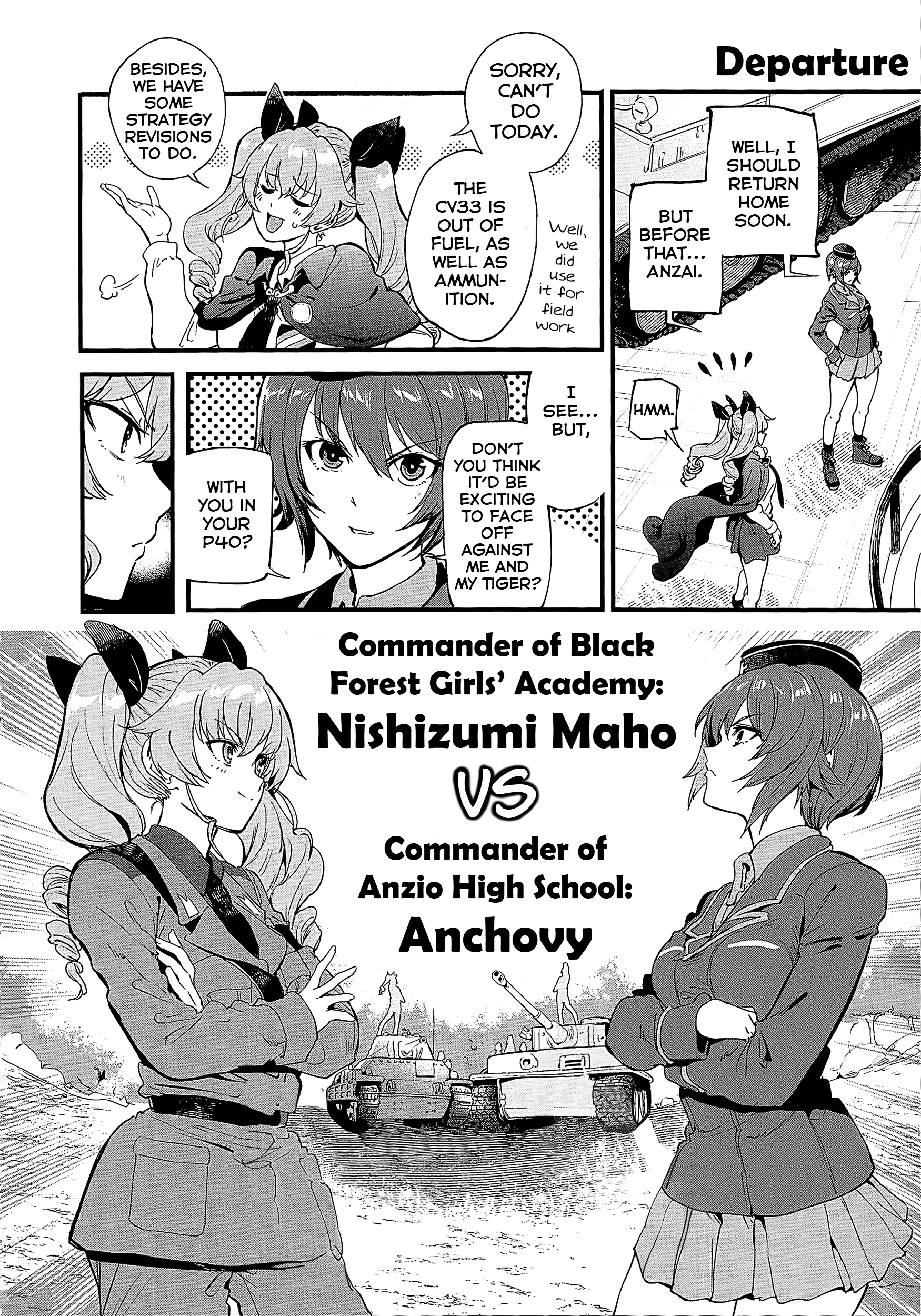 Girls Und Panzer: Avanti! Anzio High School Chapter 1 (HQ) 第38页