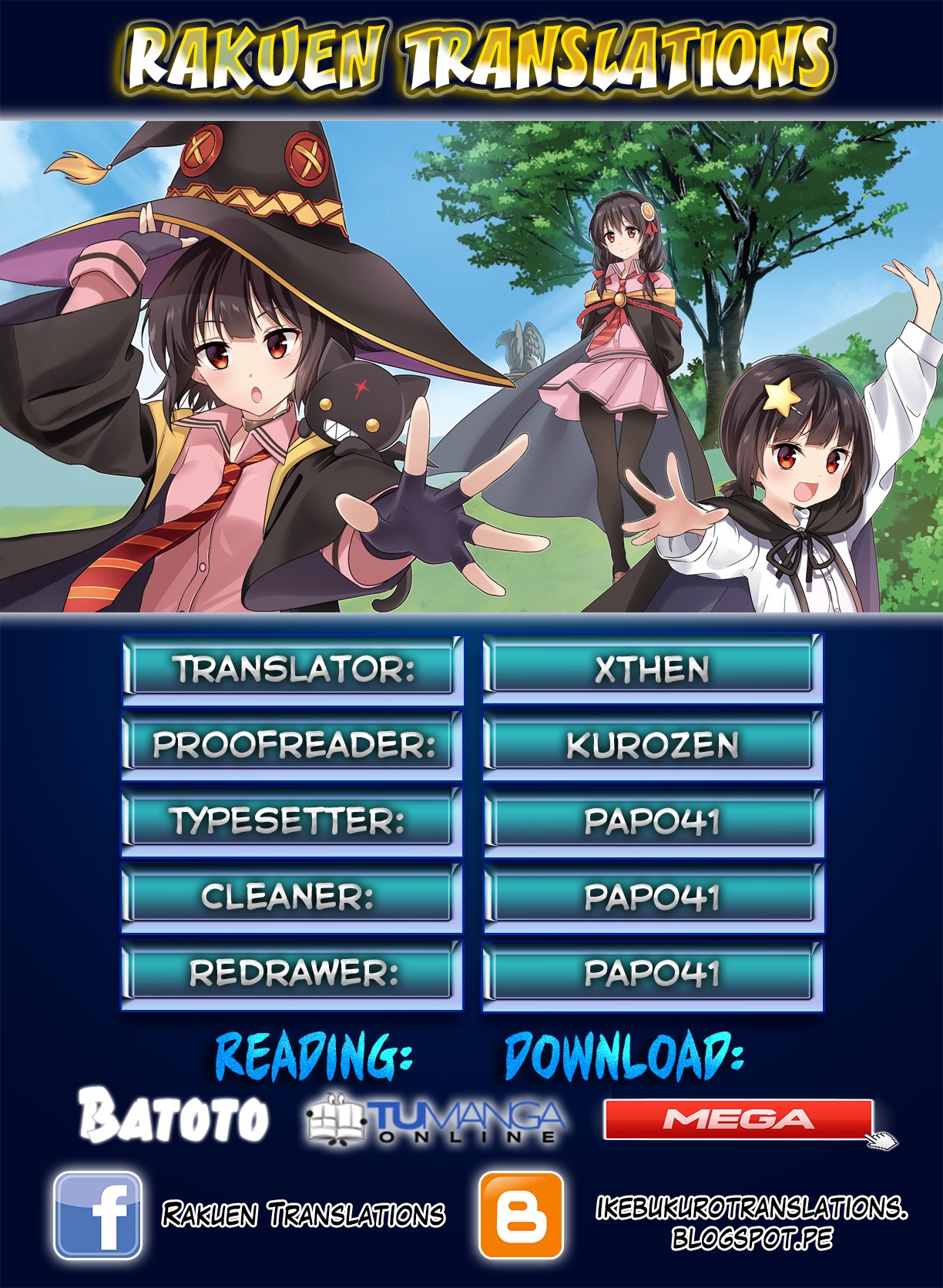 Kono Subarashii Sekai ni Bakuen wo! The Red-Eyed Wizards 第1页