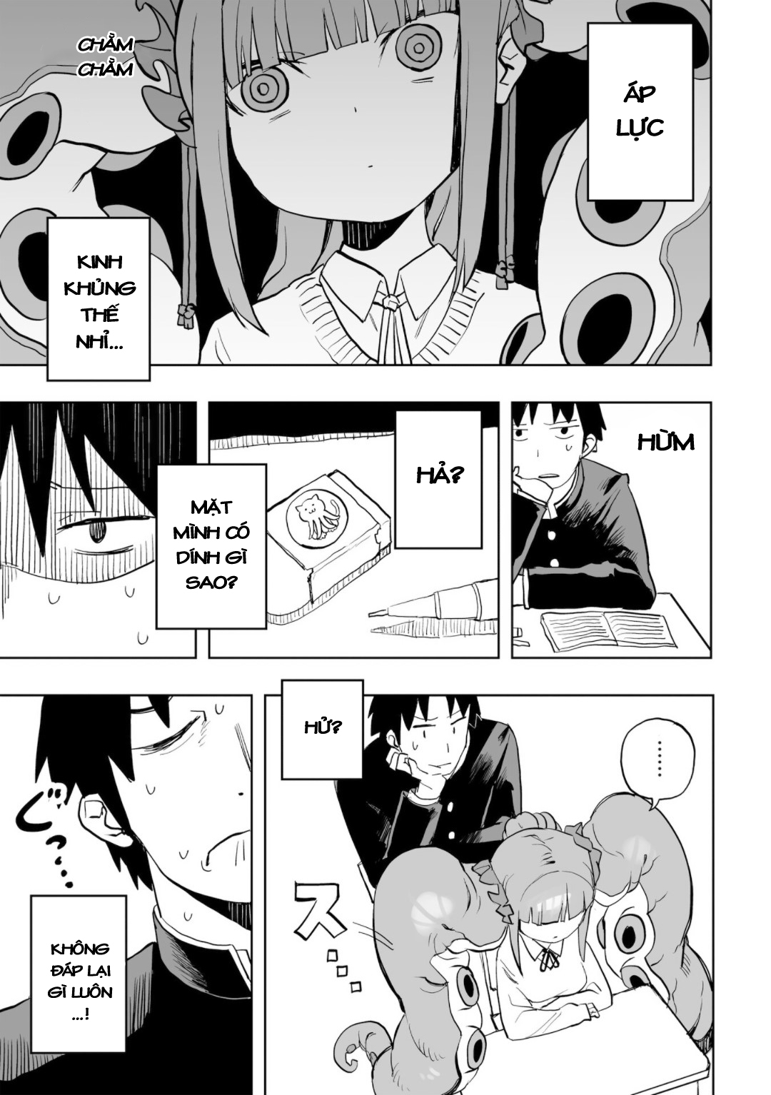 Mizudako-chan kara wa Nigerarenai! Chap 0: Mizudako-chan tấn công! 第8页