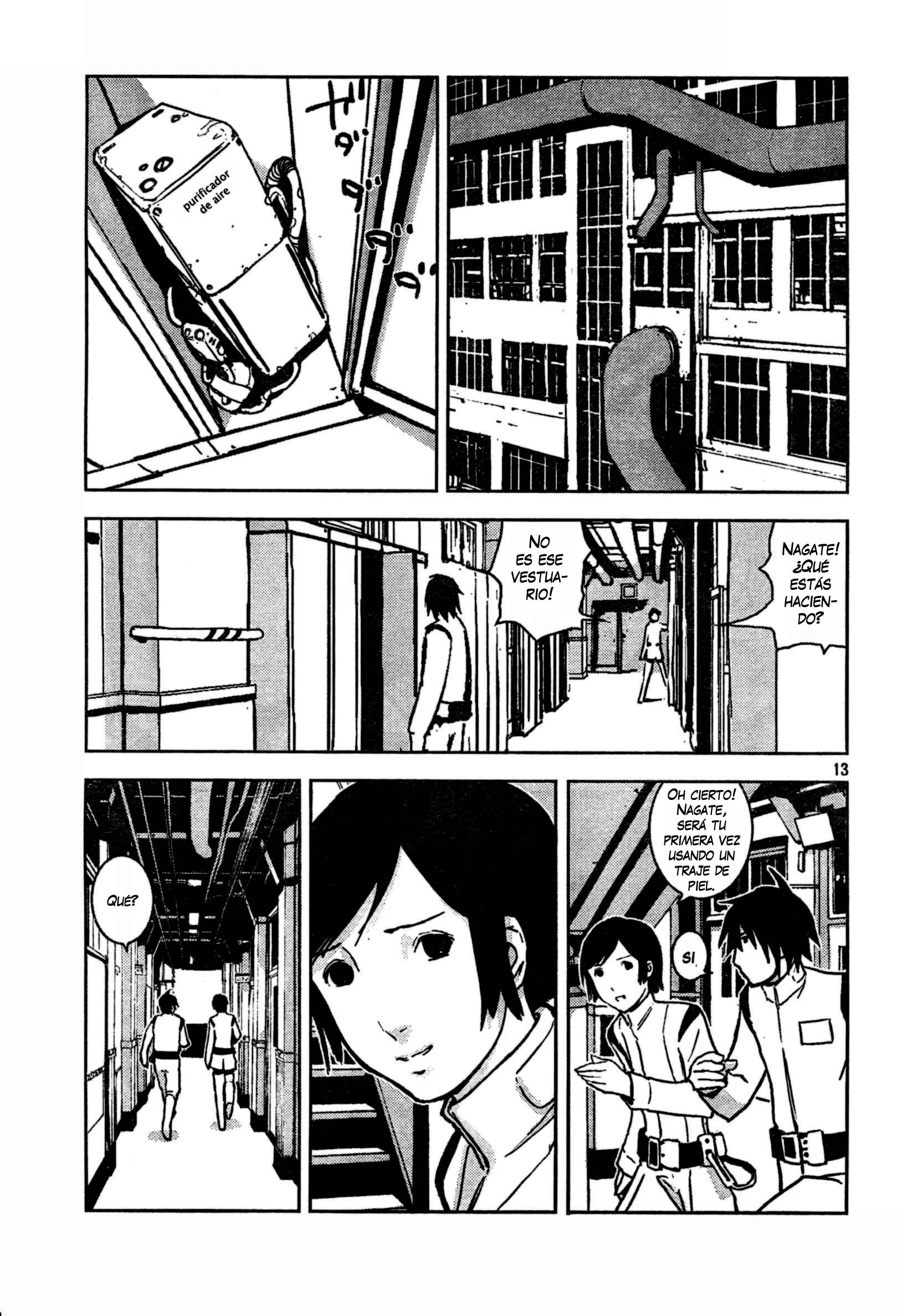 Knights of Sidonia La primera campaña de Nanigaze Nagate 第14页