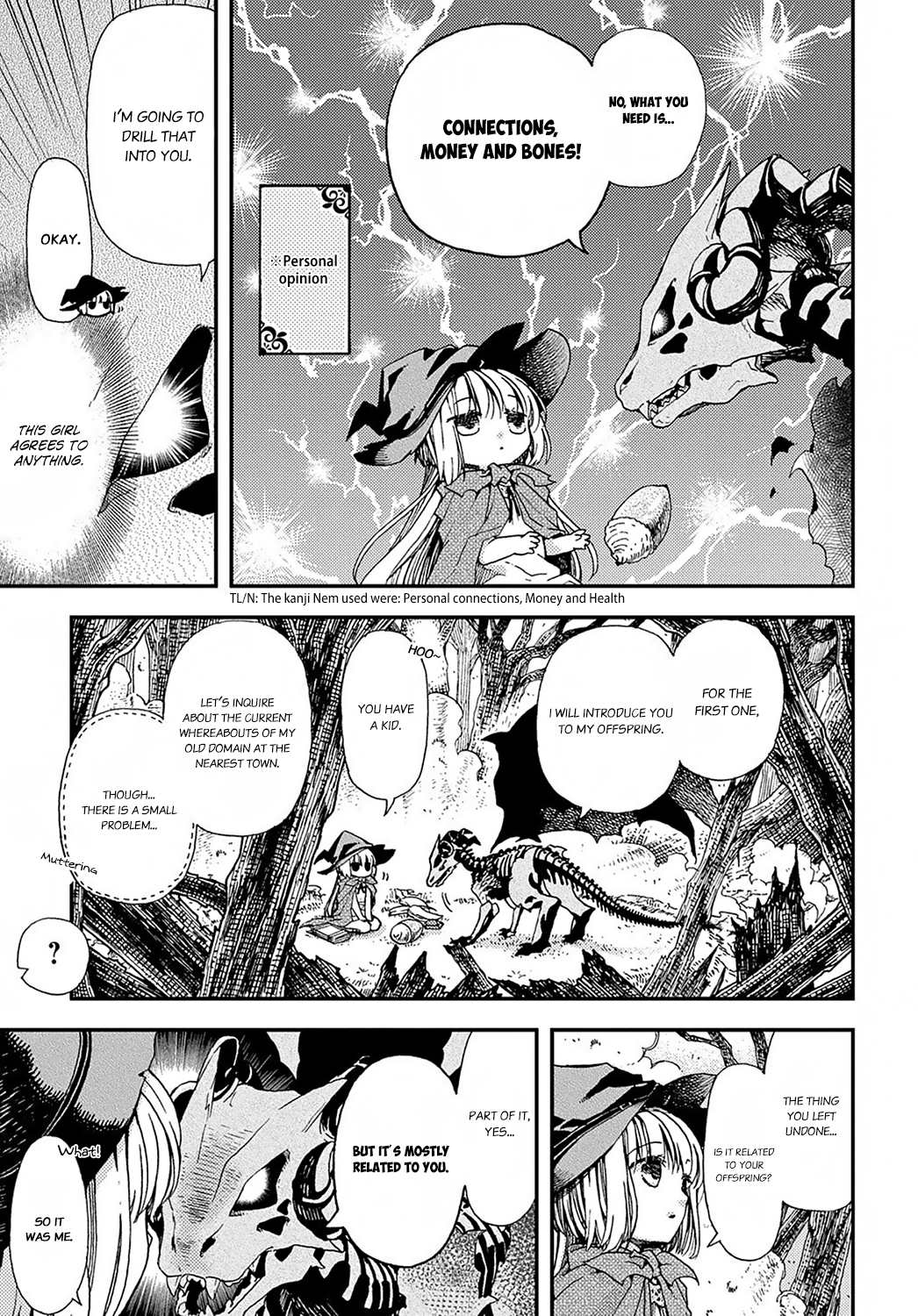 Hone Dragon no Mana Musume The old dragon is not dead yet 第35页