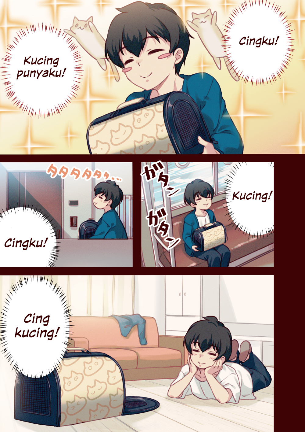 Uchi no Neko ga Onnanoko de Kawaii Kucingnya Tiba! 第4页