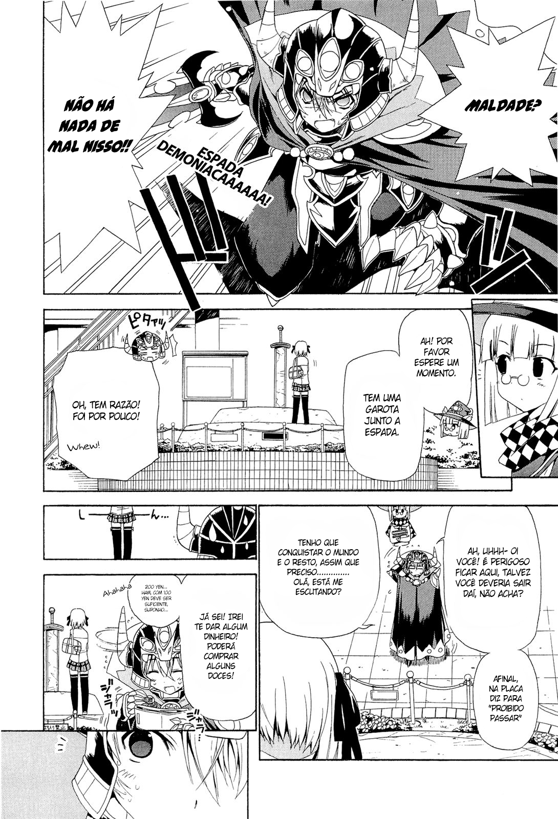 Kyoko-san of Tomorrow A chegada do rei demônio 第14页