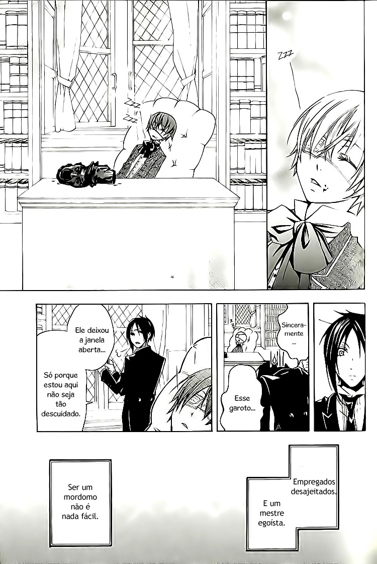Kuroshitsuji Esse Mordomo, o Mais Ocupado. 第27页