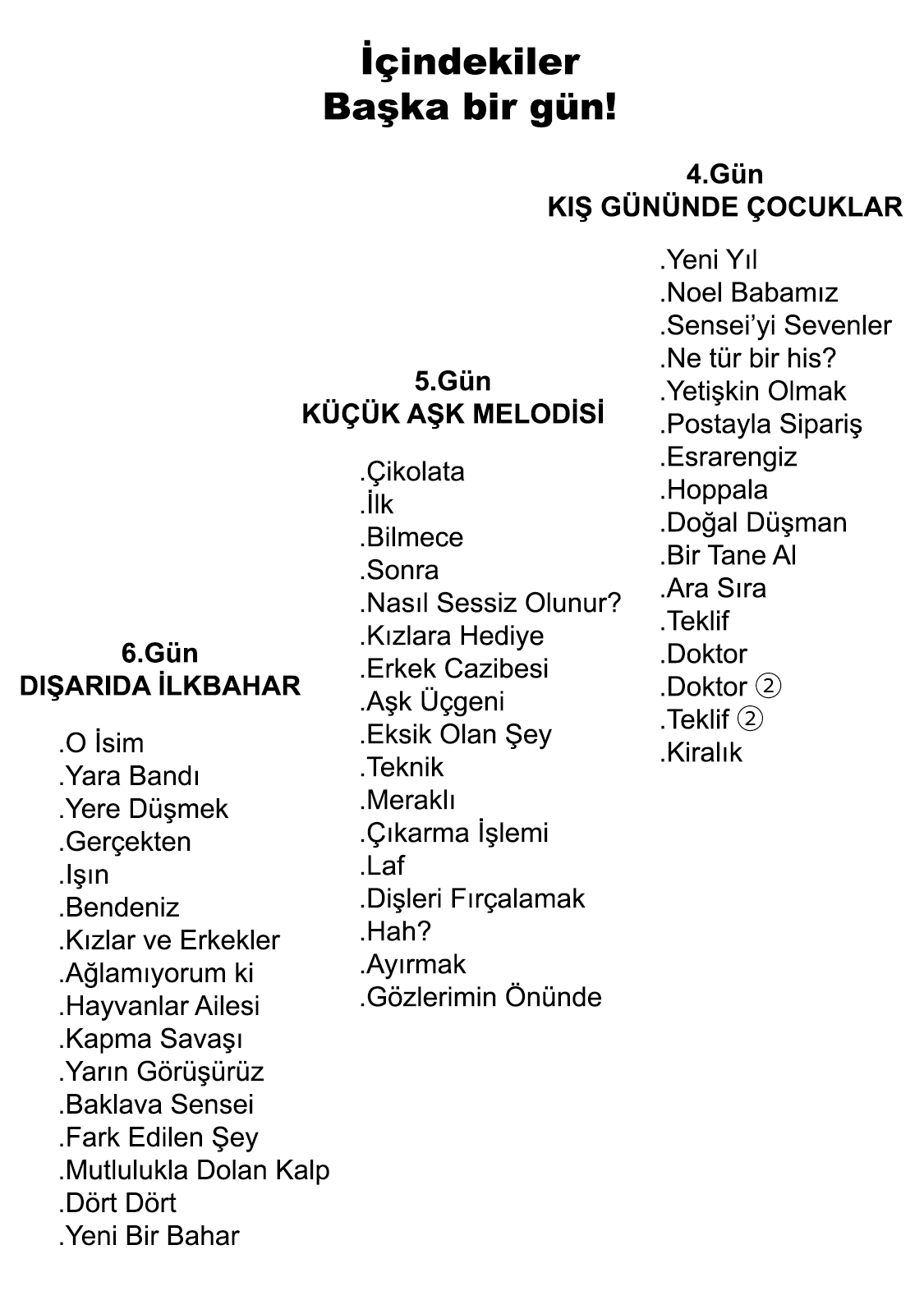 T-sensei Çiçeğin Günlük Yaşamı 第10页