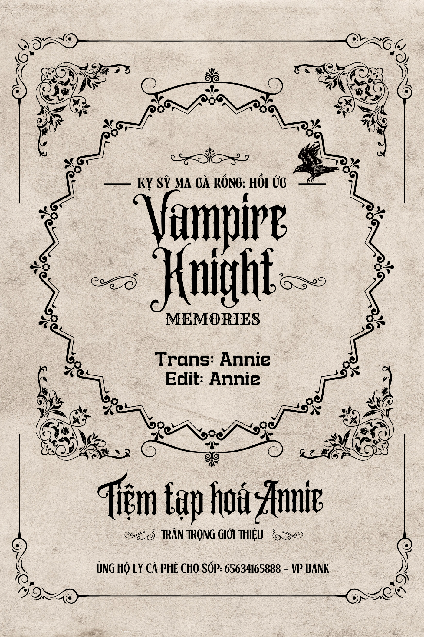 Vampire Knight Memories Anh yêu em 第1页