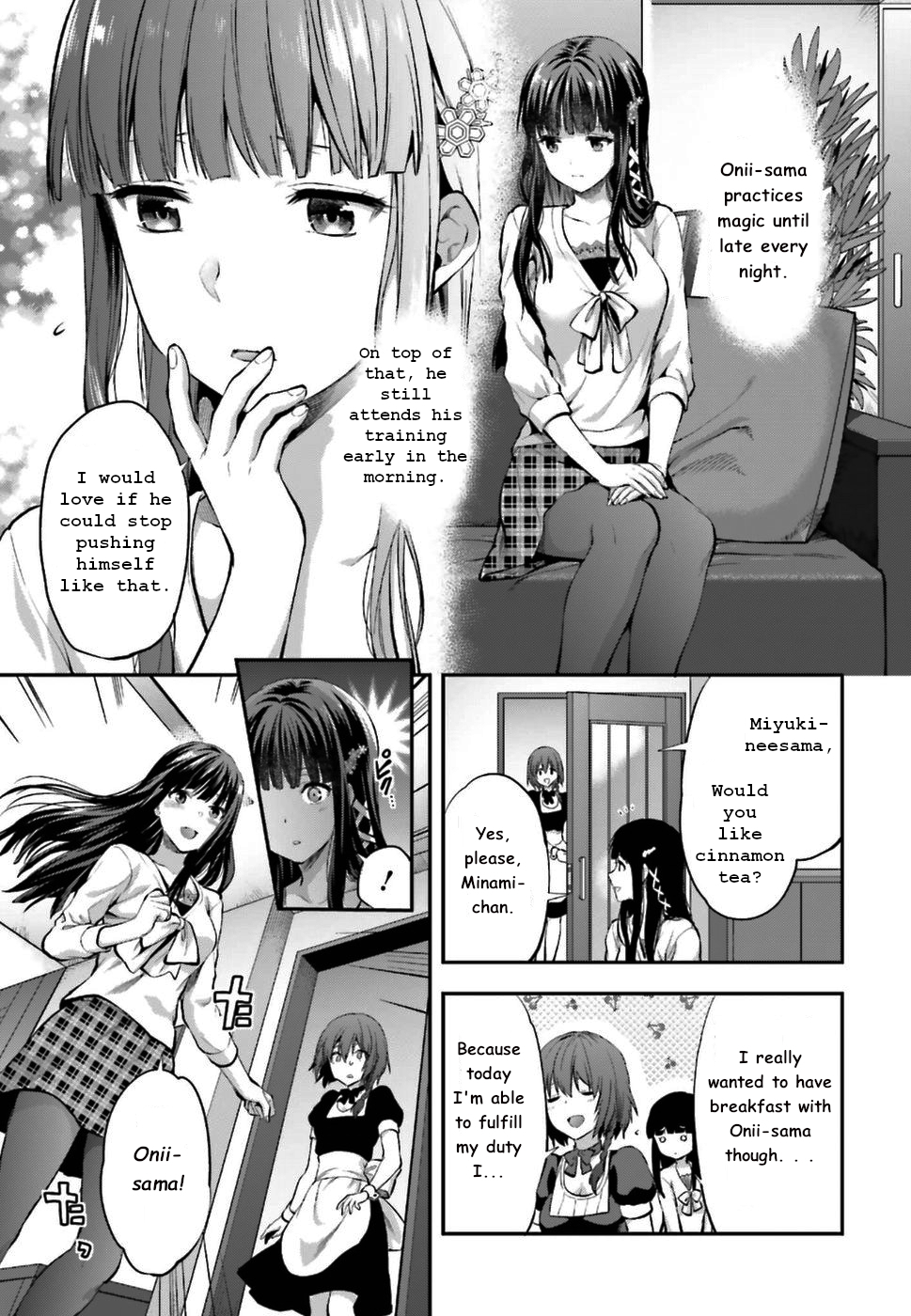 Mahouka Koukou no Rettousei - Koto Nairan-hen Request 第9页
