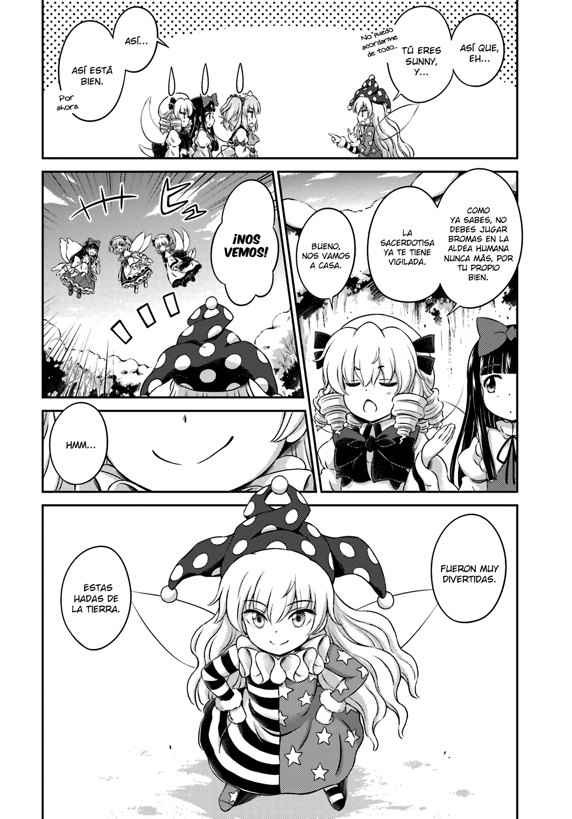Touhou Sangetsusei ~ Visionary Fairies in Shrine. Las Hadas que Movieron el Templo 第25页