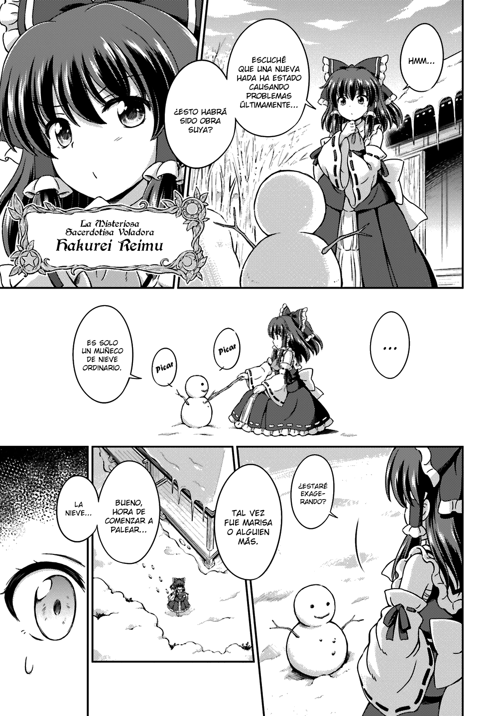 Touhou Sangetsusei ~ Visionary Fairies in Shrine. Las Hadas que Movieron el Templo 第5页