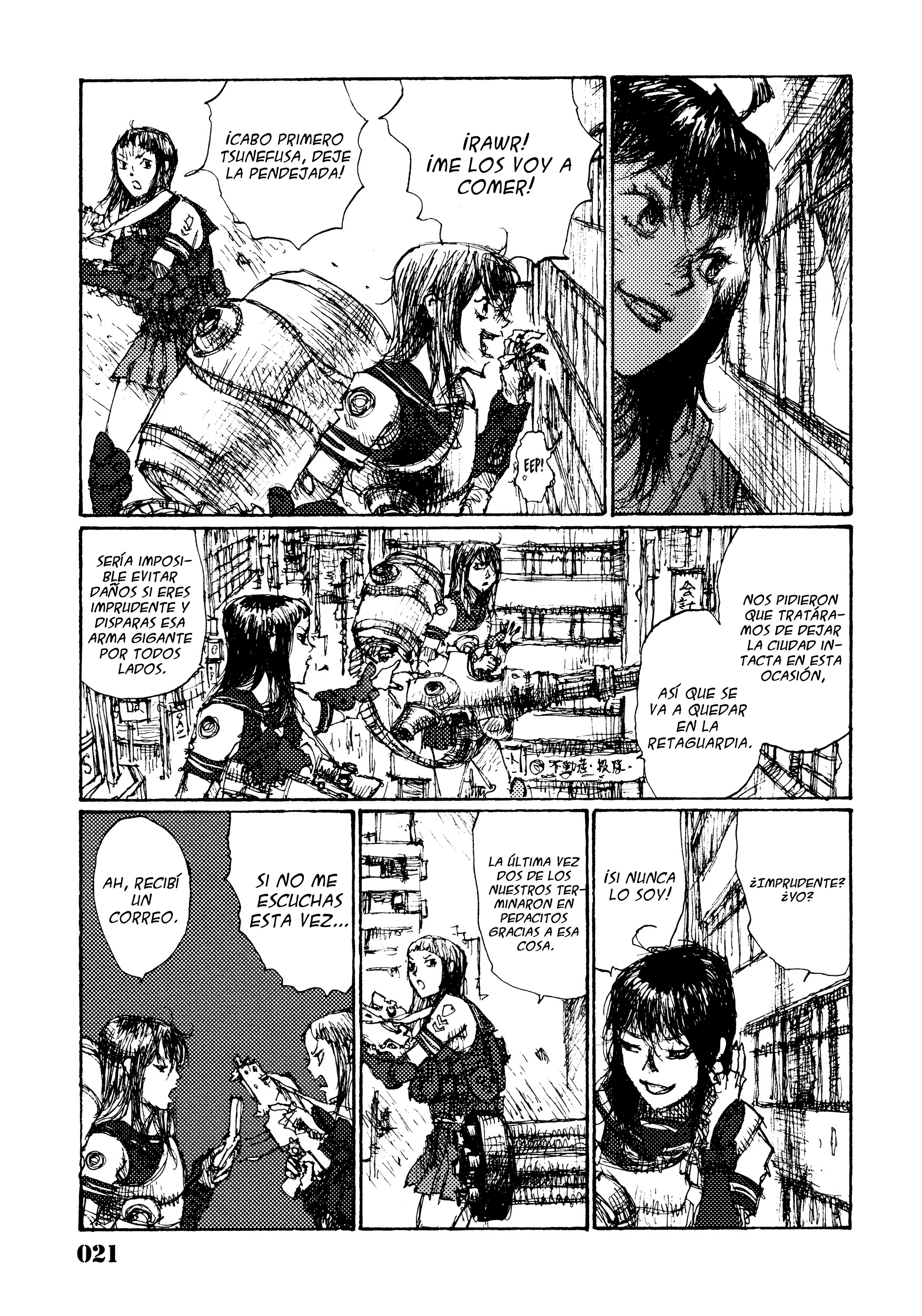 Joshi Kouhei El 13er Pelotón Independiente de Caza de Chicas de Asalto 01 第25页