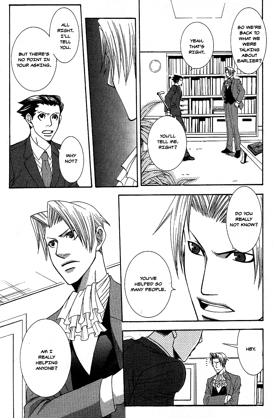 Gyakuten Saiban Official Anthology Comic: Naruhodou-hen Progress Toward Tomorrow - by Tamako Yamauchi 第22页