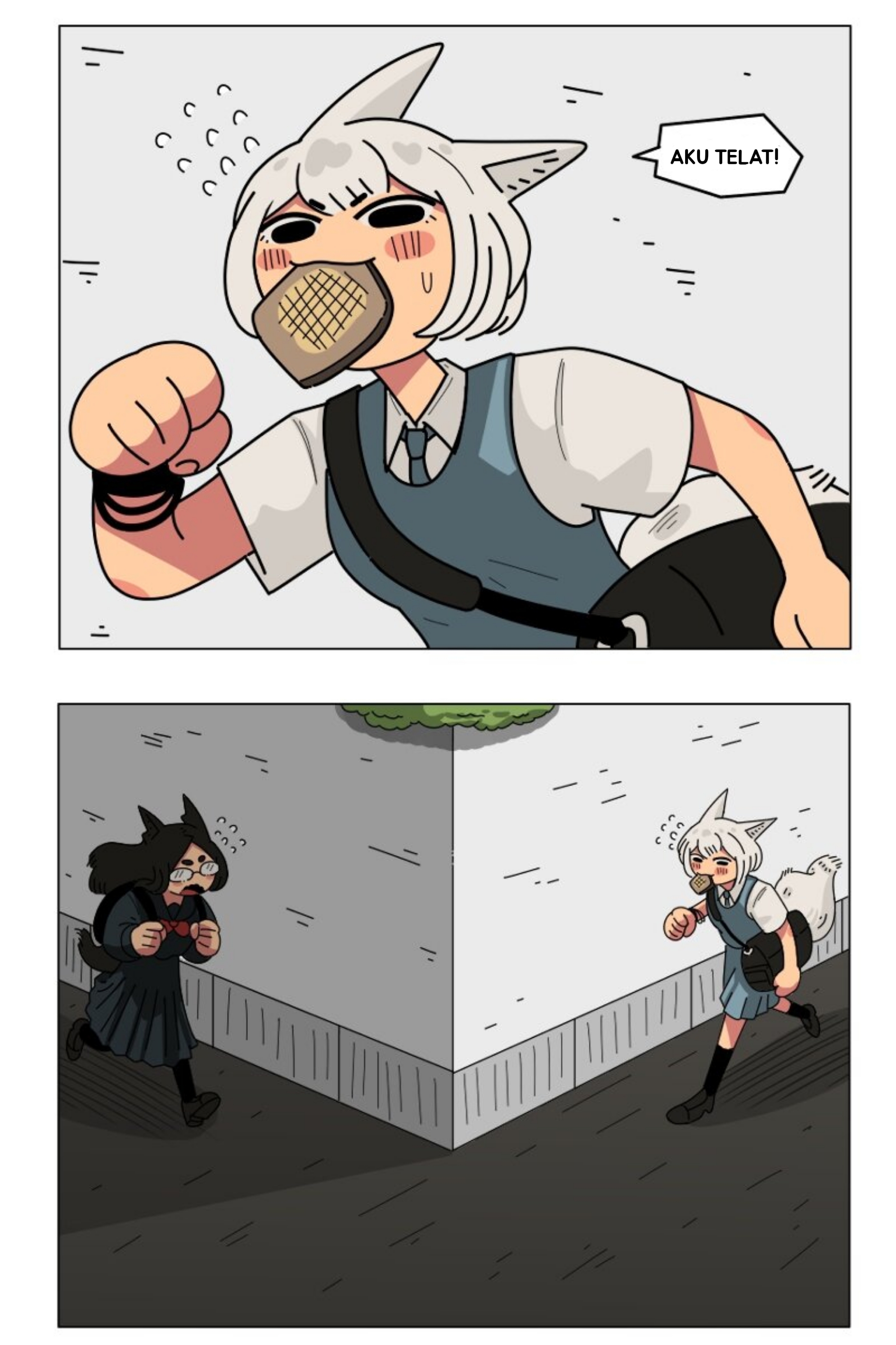 Daily Life of Kitsune-san Tikungan Mematikan 第1页